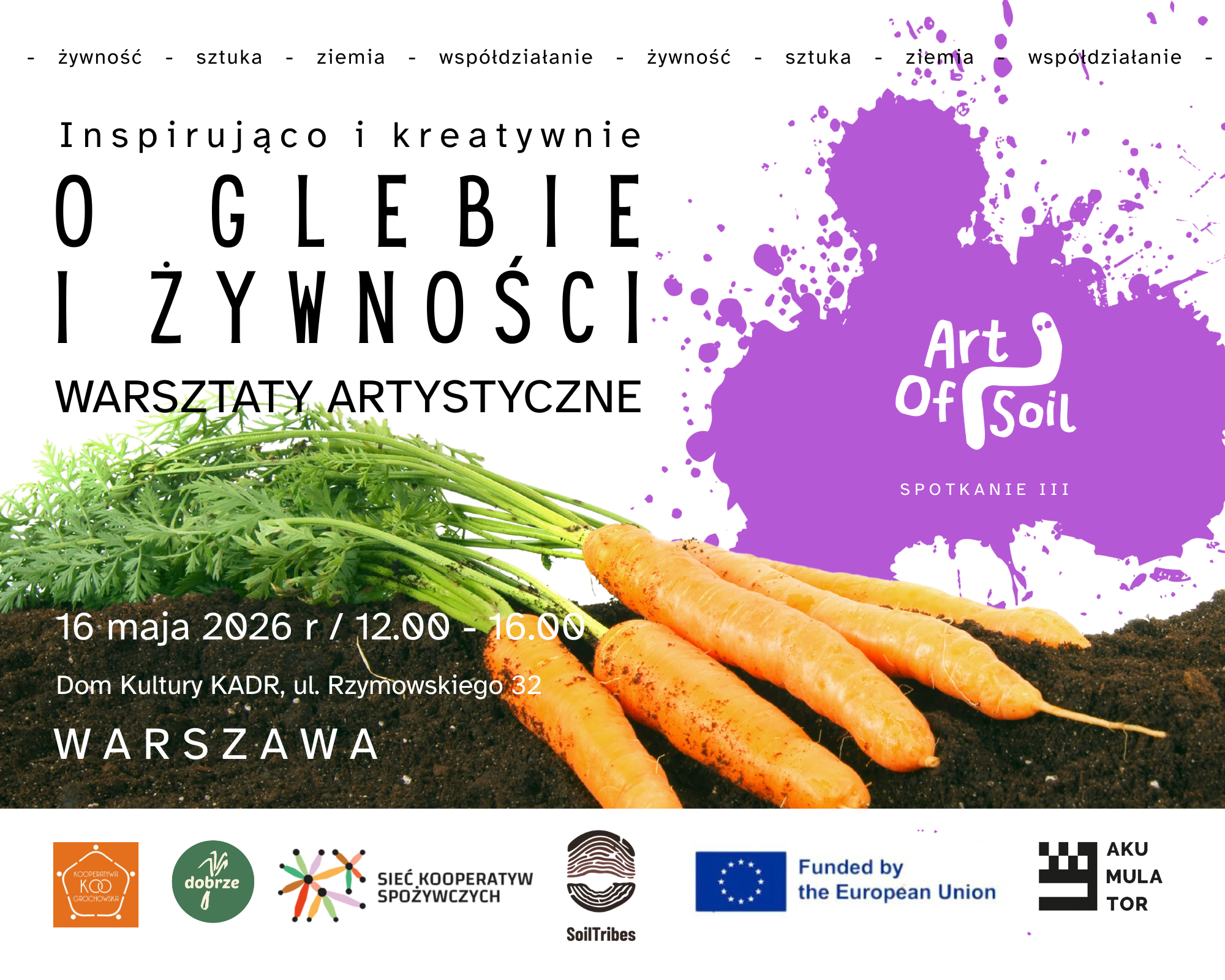 Inspirująco i kreatywnie. O glebie i żywności